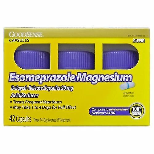 Good Sense Esomeprazole Magnesium,20mg,42 Caps (pack Of 1) on Productcaster.