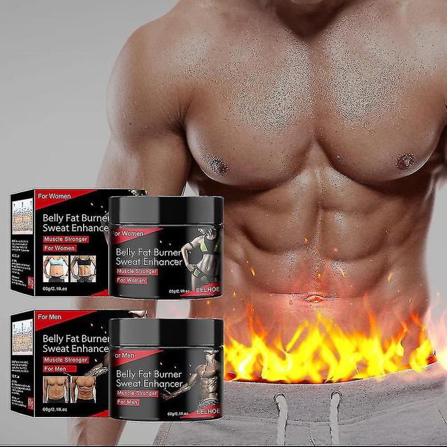 120g Muscle Cream Natural Tighten Portable Belly Fat Burner Sweat Enhancer Men on Productcaster.