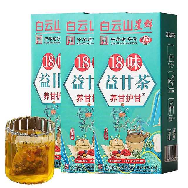 Nourishing Liver Tea, Daily Liver Nourishing Tea With 18 Different Herbs For Healthy Liver, Liver Detox Tea Liver Cleansing Tea 3 Boxes on Productcaster.