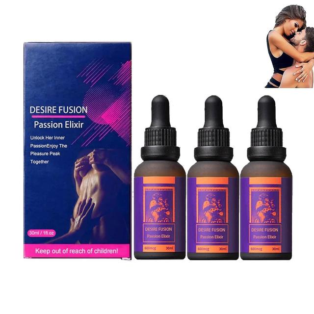 Frusde Secret Happy Drops, 30 Ml Long-lasting, Stronger Oral Drops For Men, Secret Drops For Attracting Women, Desire Fusion Passion Elixir 3Pcs on Productcaster.