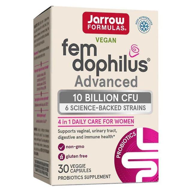 Jarrow Formulas Fem-Dophilus Advanced (Refrigerated) 10Bn CFU Capsules 30 on Productcaster.