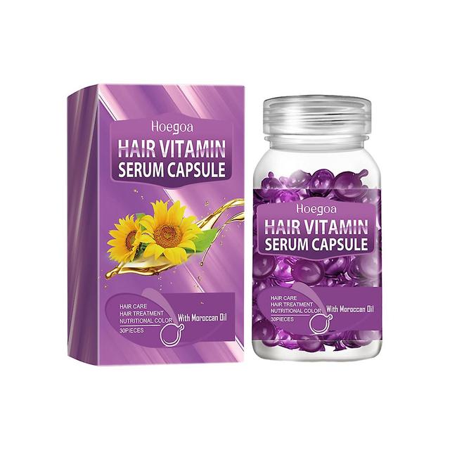 Vitamin Capsules Vitamin Castor Oil Capsules for hair growth HOT purple on Productcaster.