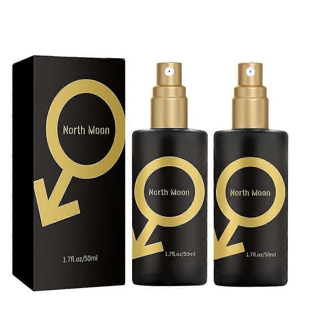 2pcs Aphrodisiac Golden Lure Her Pheromone Perfume Spray For Men To Attract Women on Productcaster.