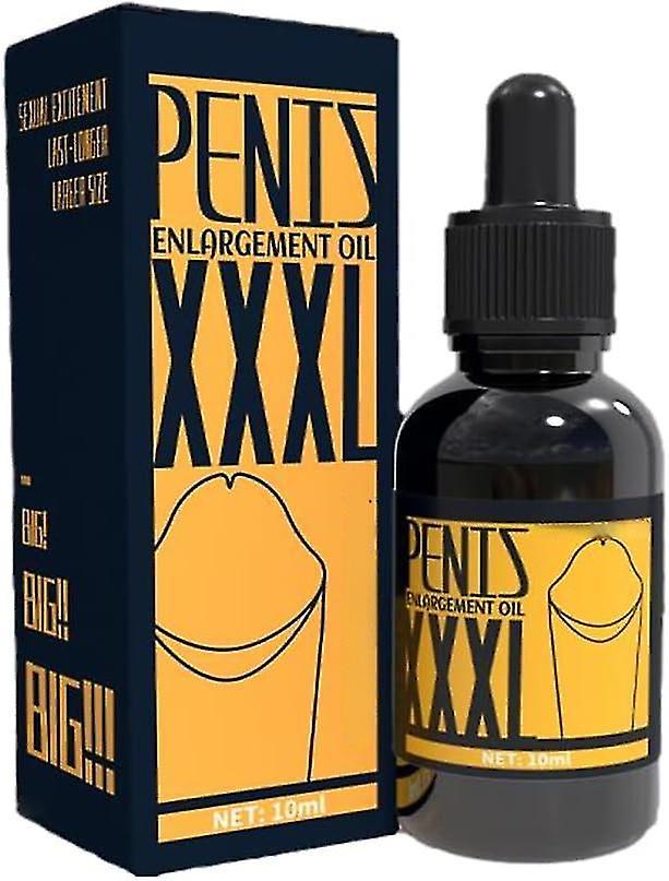 1-3pcs Enlargement Oil For Men,enlarge, Increases Sensitivity, And Improves With Natural Ingredients Men Potency Growth Oil 10ml on Productcaster.