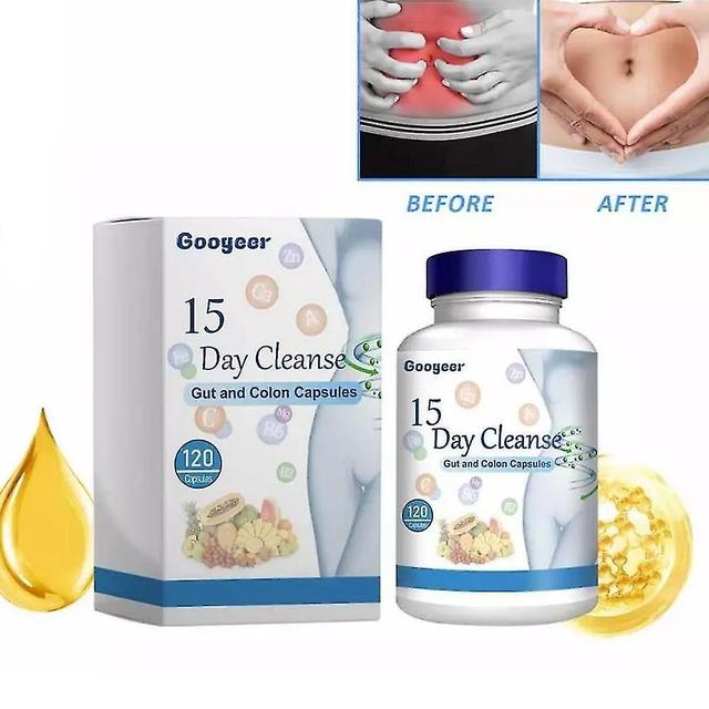 1-3x 15 Day Cleanse - Gut And Colon Support | Free Advanced Formula 1PC on Productcaster.