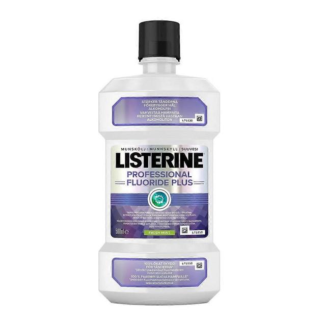 Listerine colutorio professional fluor 500ml on Productcaster.