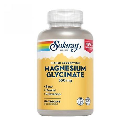 Solaray Magnesium Glycinate,350 mg,120 Count (Pack of 1) on Productcaster.