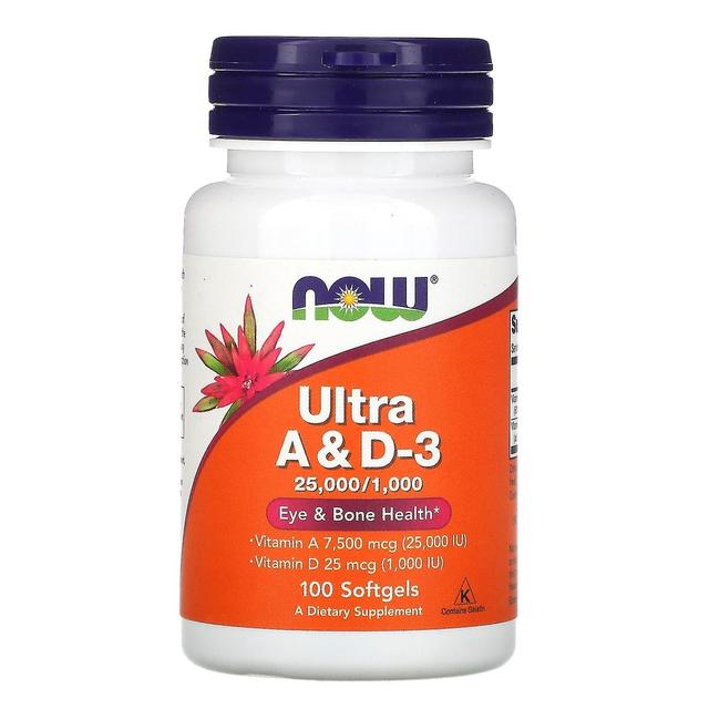 NOW Foods, Ultra A & D3, 100 Softgels on Productcaster.