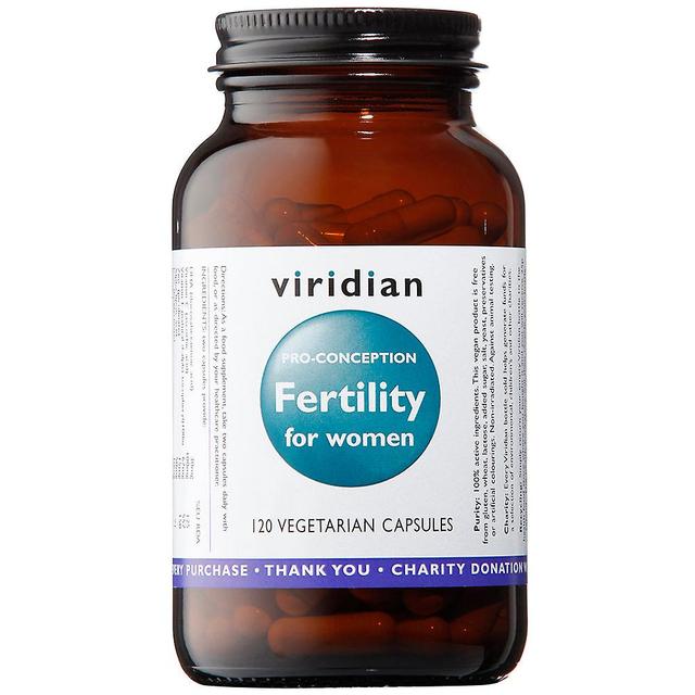 Viridian pro-conception fertilitet för kvinnor 120's on Productcaster.