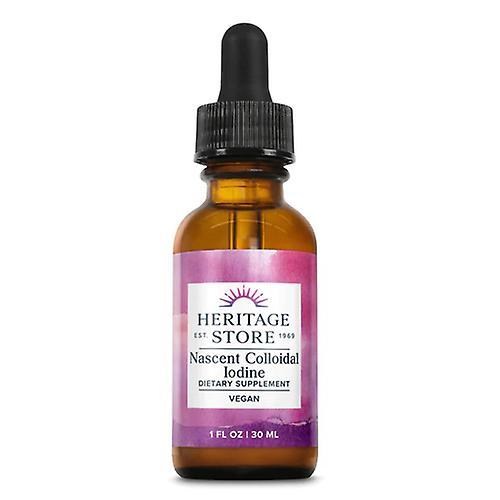 Heritage Store Nascent Colloidal Iodine,246 mcg,1 fl oz (Pack of 1) on Productcaster.