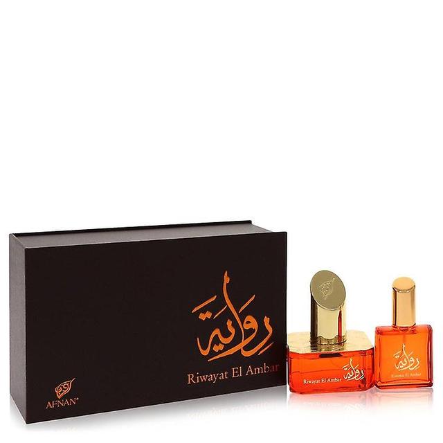 Riwayat El Ambar by Afnan Eau De Parfum Spray + Free .67 oz Travel EDP Spray - Women Fragrances Extrait De Parfum n/a 50 ml on Productcaster.