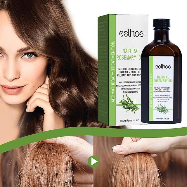 Kpaloft Rosemary Oil Stimulates Health Hair Growth Skin Care Natural Pure Vegan 100ml on Productcaster.