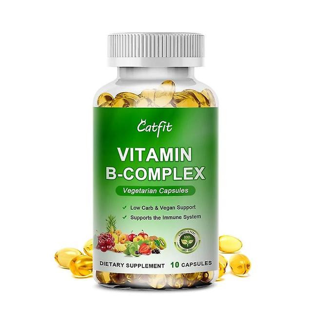 Catfit Multivitamin B Kapsel Anti-alopeci Skin Repair L-iver Hälsa & energi Vård B Komplex Vitaminer Dagligt tillskotthuamade Huamade 10pcs on Productcaster.