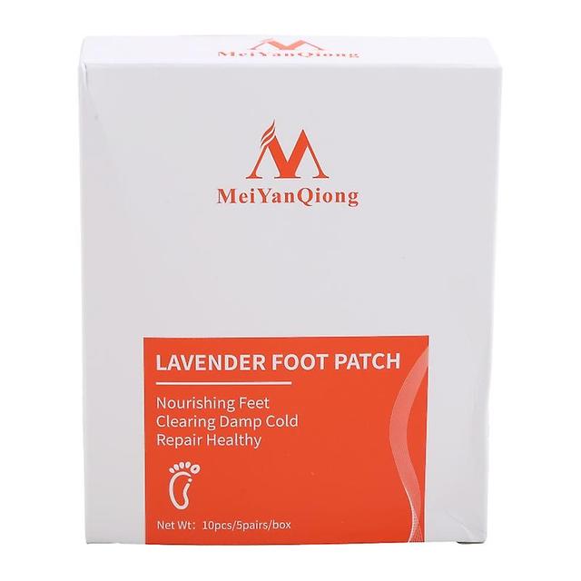 10pcs Lavender Detox Foot Patches Pads Nourishing Repair Improve Sleep Plaster on Productcaster.