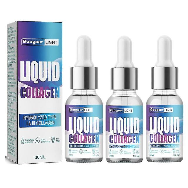 3x 30ml Mens Liquid Collagen Testosteron Supplement Drops on Productcaster.