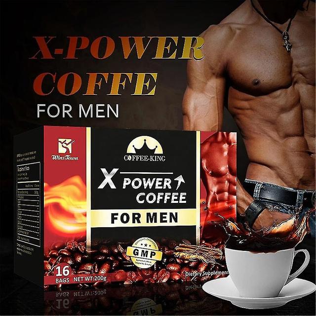 Ginseng Koffie Maca Koffie X Power For Men Energie Verhoging Sex Drive - 16st on Productcaster.