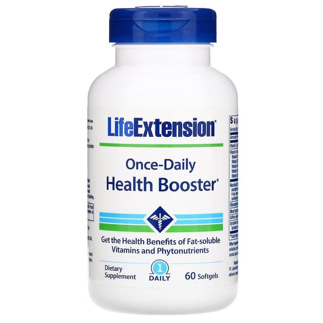 Life Extension Livsförlängning, En gång dagligen Hälsa Booster, 60 Softgels on Productcaster.