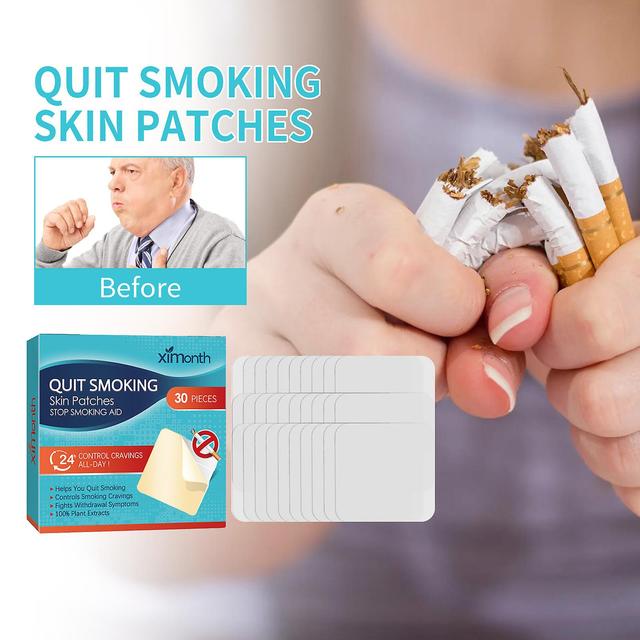 Anti-smoke Patch With Plant Extract Portable Quit Smokings Stickers For Smokings Cessation, 90/60/30 Pacthes zd QE2024 60 Patches on Productcaster.