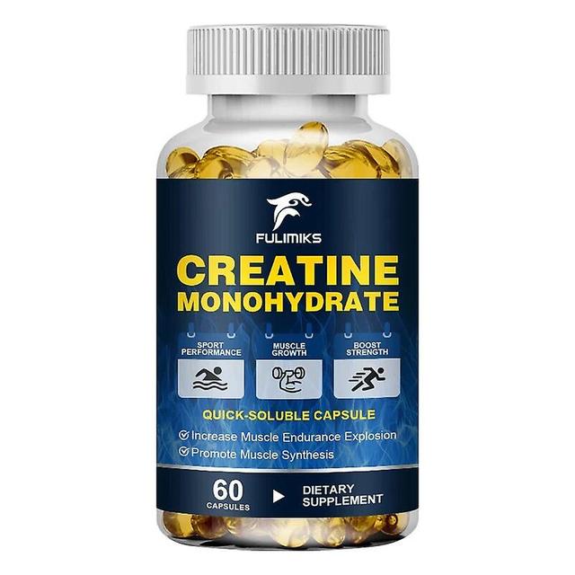 Venalisa Creatine Monohydrate Capsules, Easy Absorption | Pre Workout & Muscle Health Support | Keto, Non-GMO & Gluten Free Supplement 1 Bottles 12... on Productcaster.