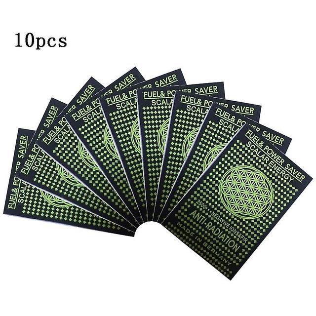 Quikhome 10pcs Emr Scalar Energy Phone Sticker Anti Radiation Chip Shield Paster Laptop Anti Emp Emf Bescherming voor zwangere vrouw T4 on Productcaster.