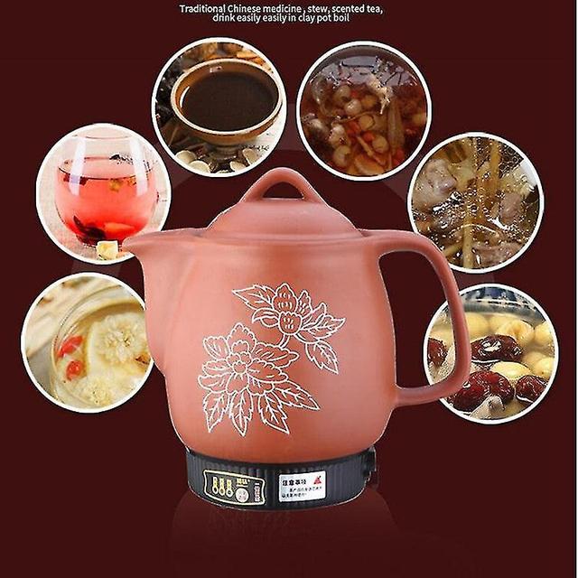 220V Electric Household Electric Slow Stewing Kettle Automatic Stewing Pot Porridge Herb Medicine Me 5l on Productcaster.