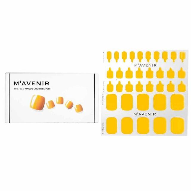 Mavenir Nail Sticker (yellow) - # Mango Smoothie Pedi - 36pcs on Productcaster.