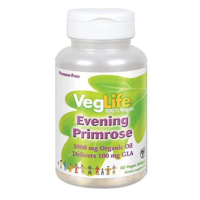 VegLife Evening Primrose, 60 Softgels (Pacote de 1) on Productcaster.