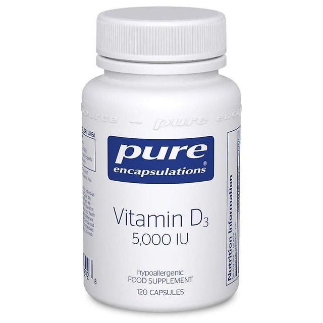 Pure Encapsulations Vitamin D3 5000iu Capsules 120 on Productcaster.