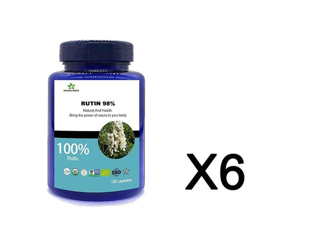 Vorallme Natural Rutin 98% 100pcs/bottle 100% Rutin 98% 6 bottle 100pcs on Productcaster.