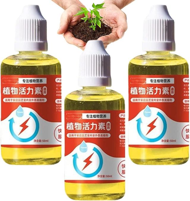 Onxe Plant Growth Enhancer Supplement, Root Stimulator For Plants, For Transplant And Rescue The Disease Seedlings 3 bottles on Productcaster.