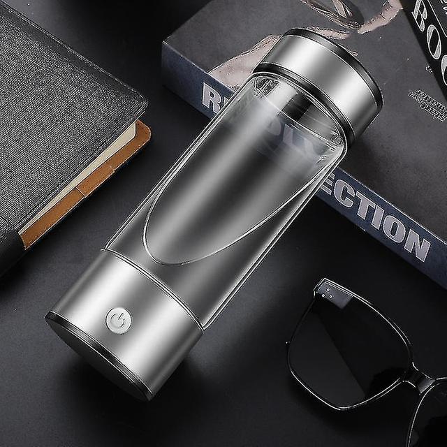 A Smile Japanese Titanium Quality Hydrogen-rich Water Cup Ionizer Maker/generator Super Antioxidants Orp Hydrogen Bottle 420ml on Productcaster.