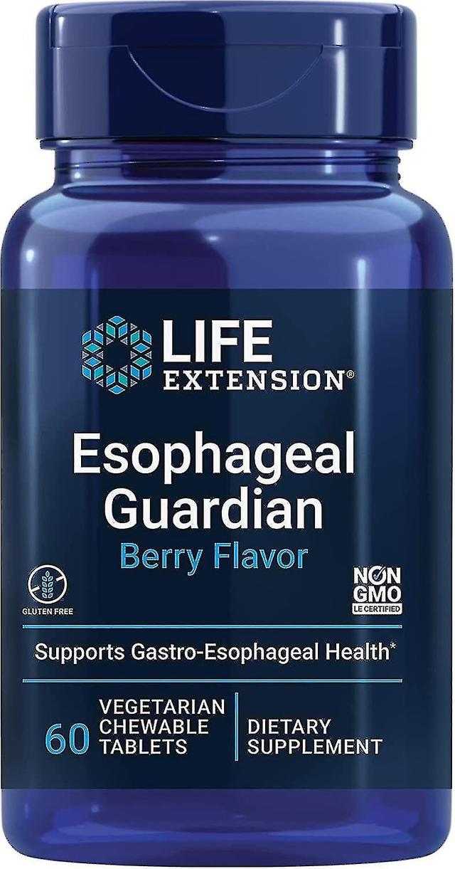 Sunny Life Extension Esophageal Guardian 60 Chewable Tablets on Productcaster.