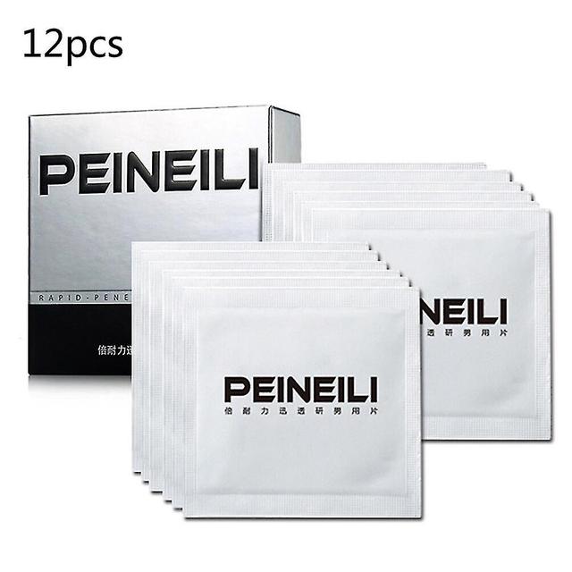 Mike 12pcs Sex Products Herbal Sex Wet Tissue Best Effact Man Peineili Delay Wet Wipe on Productcaster.