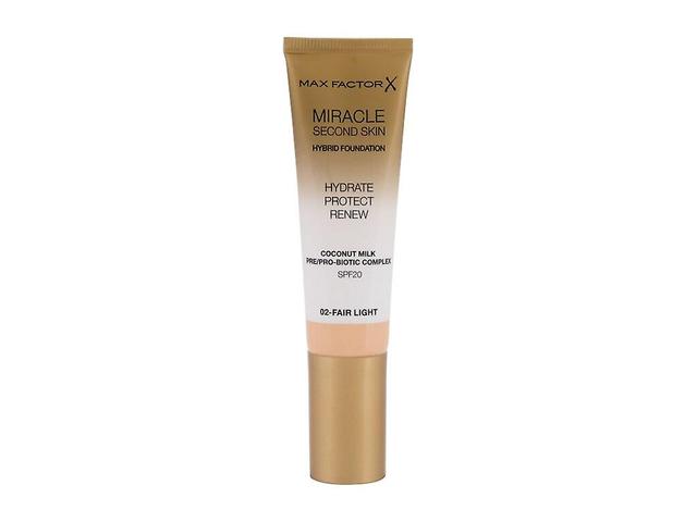 Max Factor - Miracle Second Skin 02 Fair Light SPF20 - naisille, 30 ml on Productcaster.