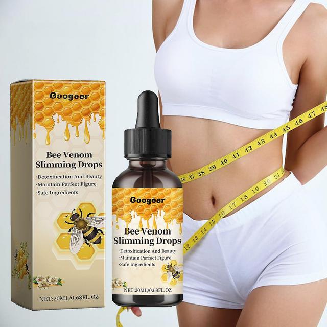 Bee Venom Slimming Drops, Bee Venom Body Slimming Drops, Bee Venom Lymphatic Drainage & Slimming Drops, Detoxification Beauty 3Pcs on Productcaster.