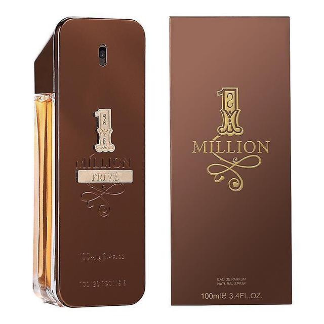 New Gold Millionaires Prive Men's Perfume 100ml Tempting Woody Leather Fragrance 9056 millionaire on Productcaster.