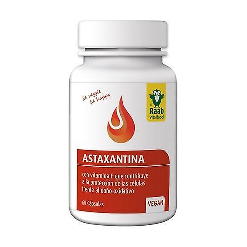 Raab Astaxanthin alga protection against oxidative damage 60 capsules of 700mg on Productcaster.