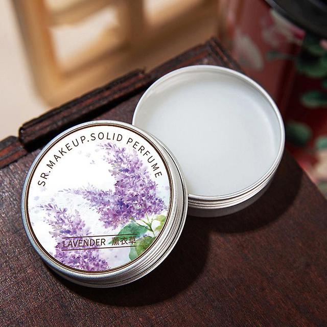 Haobuy Solid Perfume, Portable Pocket Balm Perfume, Women Solid Perfume Natural Fragrance Parfum Elegant Women's Gift Lavender on Productcaster.