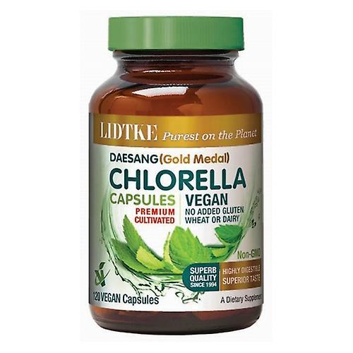 Cápsulas de Lidtke Chlorella, 120 Tampas (Pacote de 2) on Productcaster.