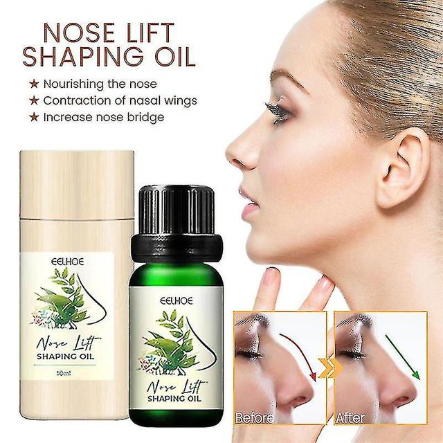 Youlaicai Nose Lift Up Essential Oil Increase Nose Bridge Rhinoplasty Nasal Bone Remodeling Pure Nourishing Thin Smaller Nose Care 10ml on Productcaster.