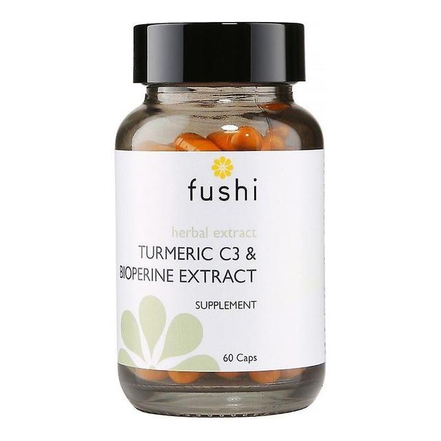 Fushi Wellbeing Kurkuma C3 & Bioperine Extrakt Caps 60 on Productcaster.