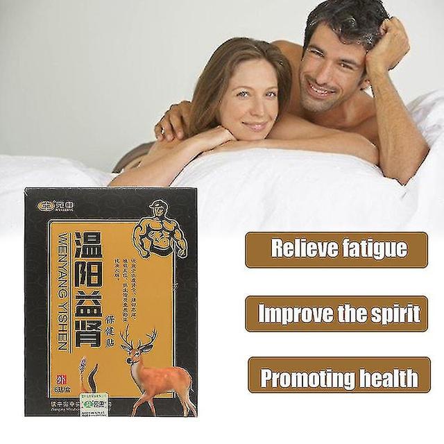 12pcs Warming Kidney Patch Effective Improve Male Energy Enrich Sperm Strong Body Sticker Chinese Herb Medicine Paste on Productcaster.