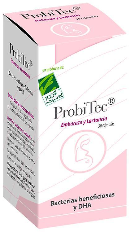 100% Natural 100% Naturlig Probitec Graviditet Laktacy 30 Kapsler on Productcaster.