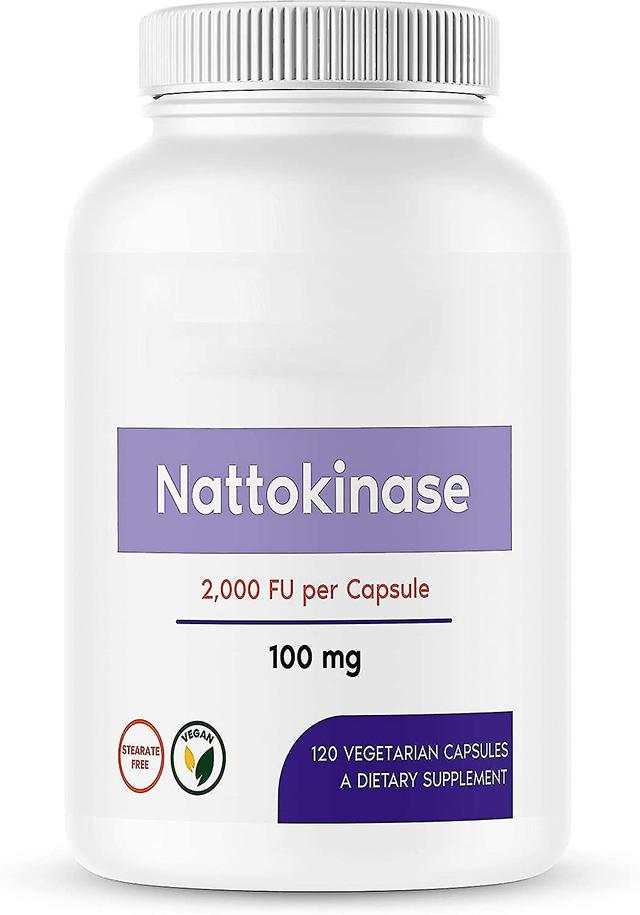 Nattokinase 120 Vegetarian Capsules on Productcaster.