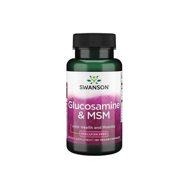 Swanson Glucosamine Amp Msm 60 Gélules BI7562 on Productcaster.