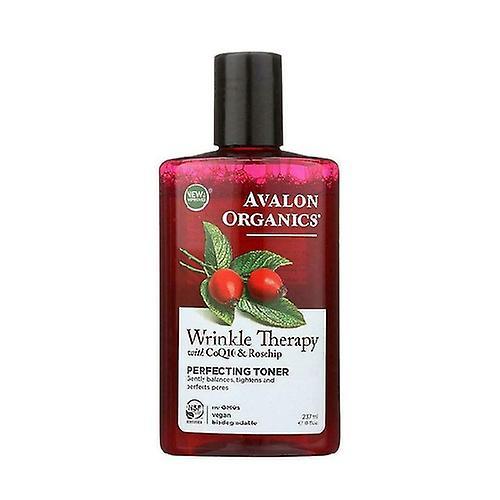 Avalon Organics Wrinkle Therapy Perfecting Toner, With CoQ10 & Rosehip, 8 Oz (Pack of 1) on Productcaster.