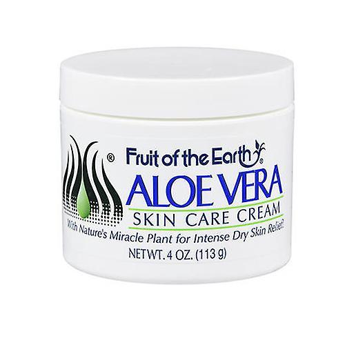 Crème de soin de la peau à l’aloe vera Fruit Of The Earth, 4 oz (paquet de 1) on Productcaster.