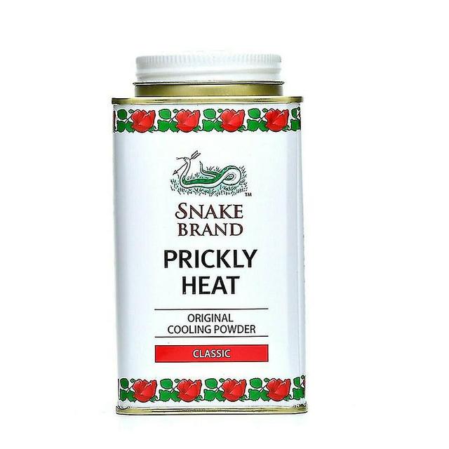 SML Jinzhaolai Snake Brand Prickly Heat Talcum Cooling Powder Refreshing And Soothing Relieving Itching Antiperspirant Underarm 140g Purple on Productcaster.