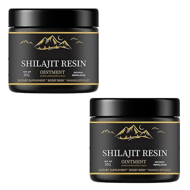 2024 Ny ren 100 % Himalaya Shilajit, mjukt harts, ekologisk, extremt potent, fulvinsyra 2pcs on Productcaster.