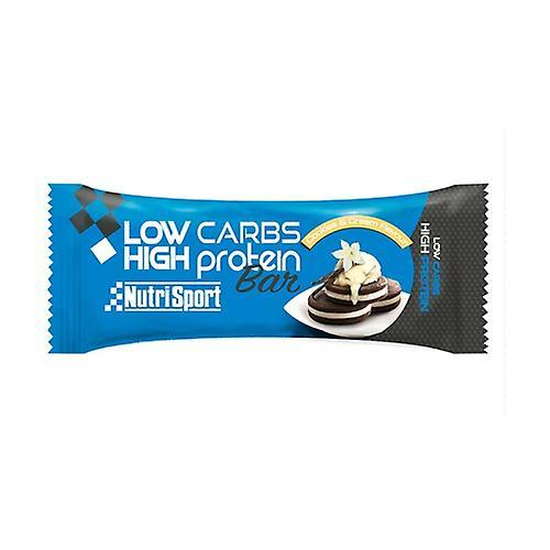 Nutrisport Low Carbs High Protein Bar (Cookies Flavor with Cream) 1 bar of 60g (Cookie) on Productcaster.